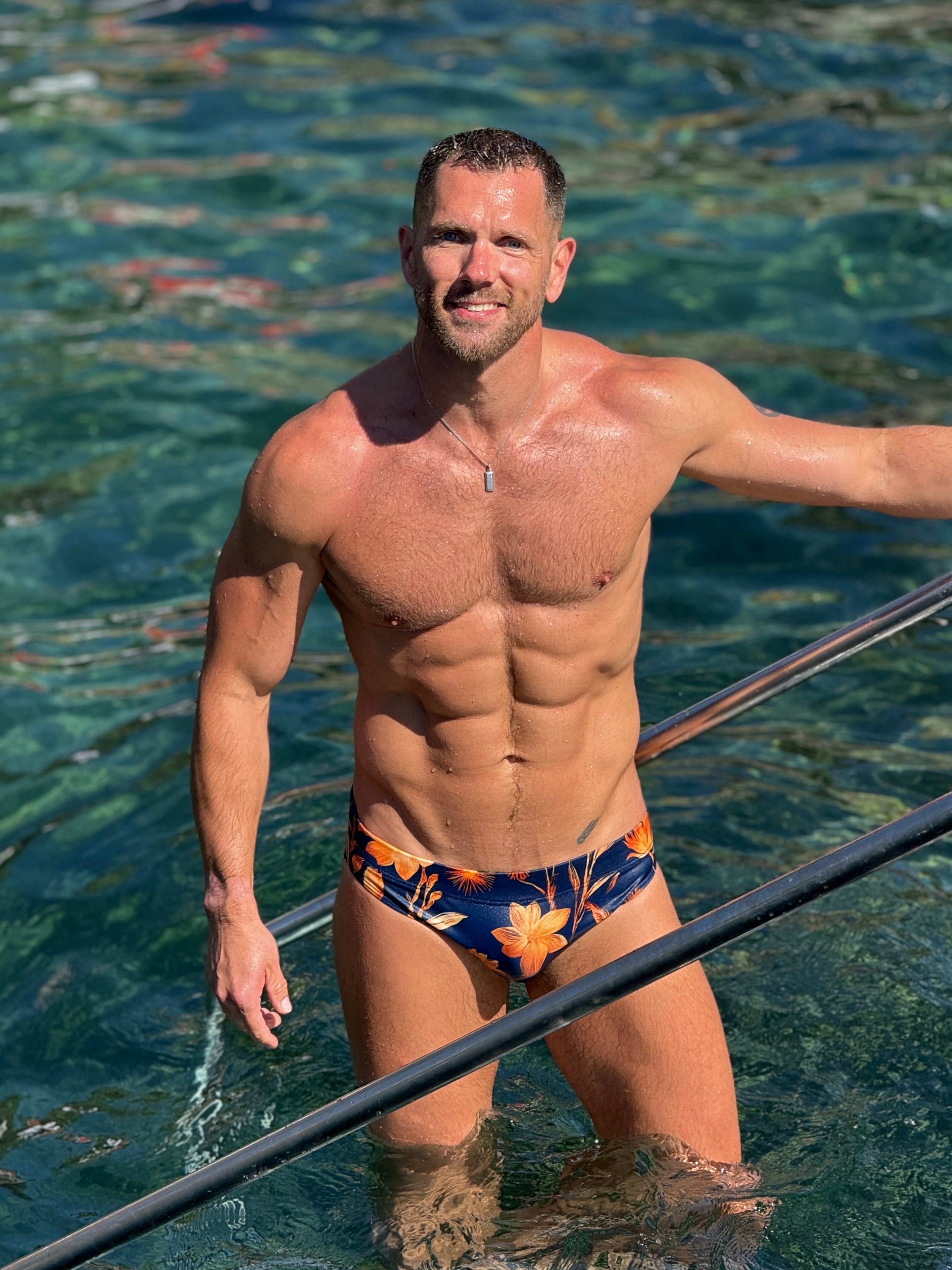 GOLDEN BOY SWIM BREIF by Eliad Cohen Store