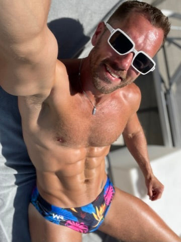 NEON NATURE SWIM BRIEF by Wear Raphael