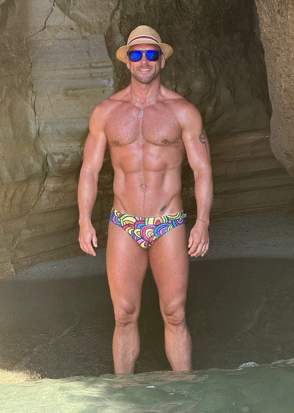 GATHERING PIPIS SWIM BRIEF by Gali Swimwear