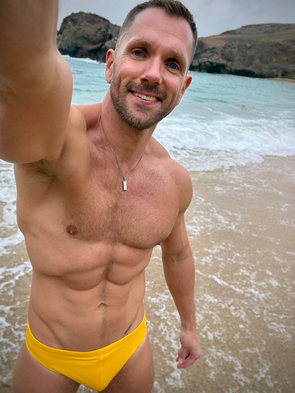 GOLD ORIGINAL SWIM BRIEF by Sullios