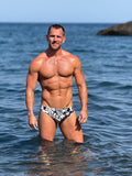 TROPIX B&W SWIM BRIEF by Ikakos Swimwear